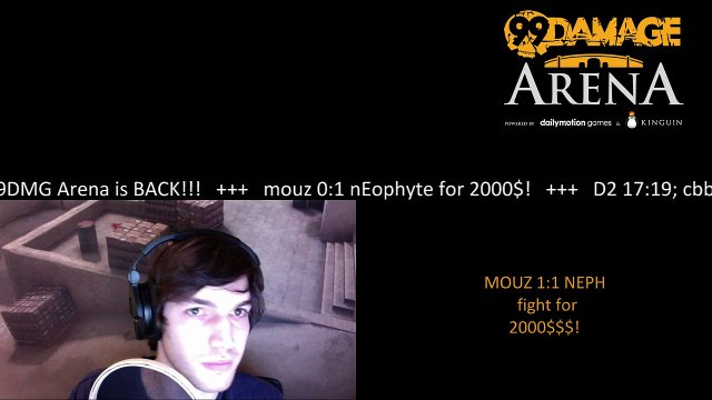 dabo0 - 99DMG Arena nEophyte vs mouz at 19CEST 2000$$$ (REPLAY)