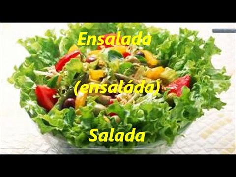 Espanhol para iniciantes (vídeo aula 16) Os alimentos - Los alimentos