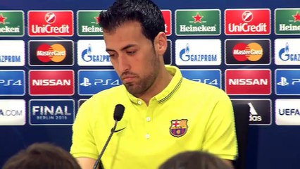 Busquets: "Messi puede hacer el gol de la Copa en cualquier competición"