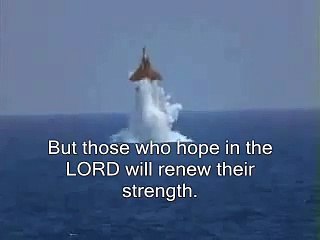 Submarine Jet underwater launch