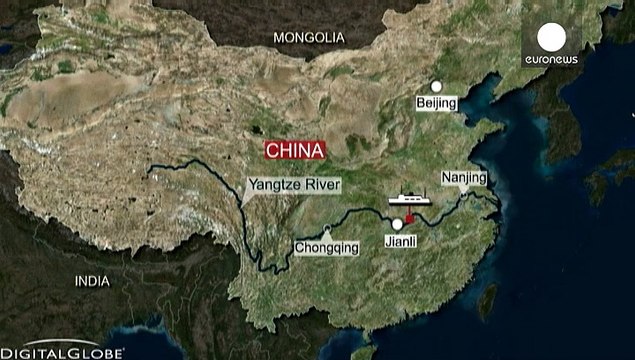 Un navire de croisière pris dans une tornade en Chine : des centaines de disparus