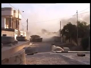 M1A2 Tanks in Fallujah