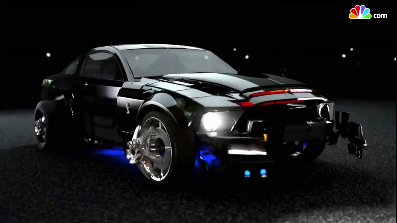 Knight rider 2008 KITT transforming