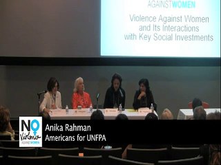 Anika Rahman: Violence Against Women and Its Interactions with Key Social Investments