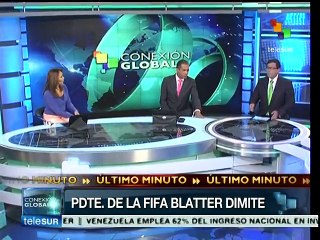 Renuncia de Blatter: muestra que la FIFA busca limpiar su reputación