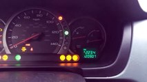 2004 Honda Pilot maint required oil light reset