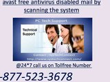 avast free antivirus  technical support service number 1-877-523-3678