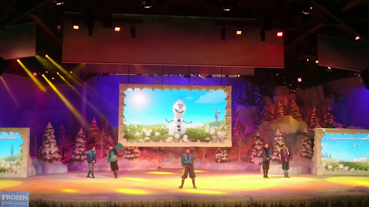 FROZEN : SING ALONG à Disneyland Paris