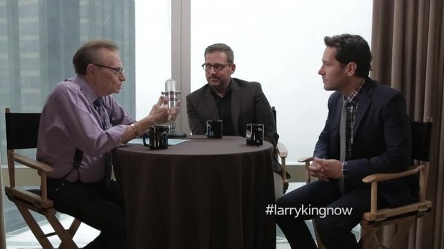 Paul Rudd and Steve Carell talk about Anchorman2