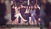 Kim Kardashian is Carrying Twins: Sources