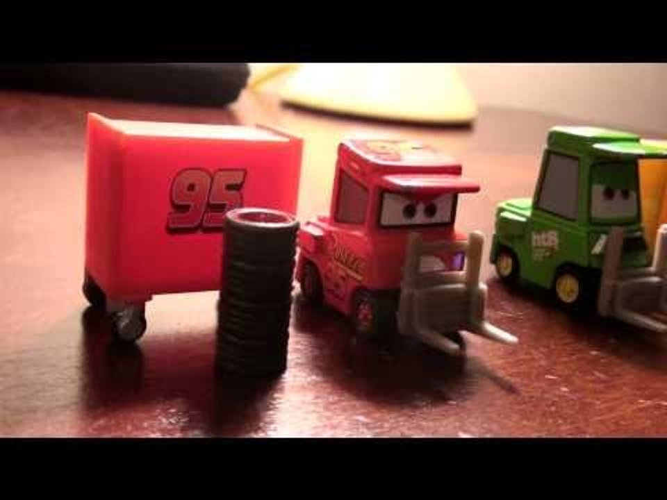 Pixar Cars collection of Tire Changers