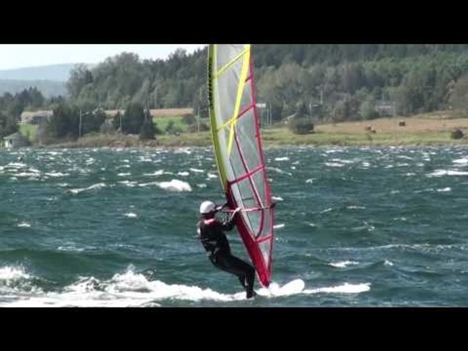 Windsurfing after Hurricane Earl, in HI DEF