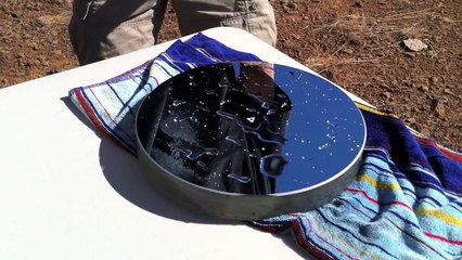 Cleaning A Telescope Mirror
