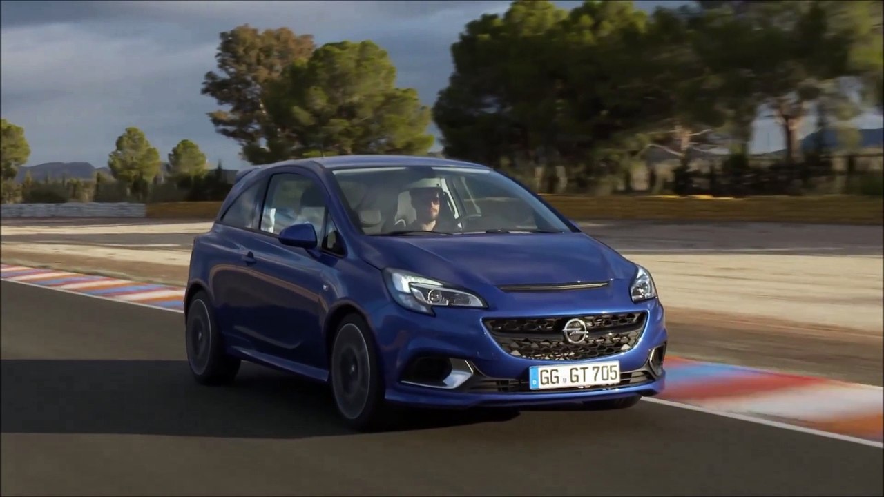 NA PISTA Opel Corsa OPC 2016 FWD aro 17 1.6 EcoTec Turbo 210 cv 28,5 mkgf 230 kmh 0-62 mph 6,8 s @ 60 FPS