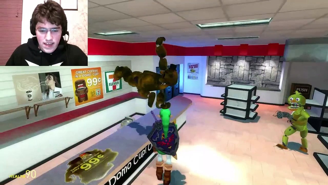 OLD FREDDY IS CREEPY! - Gmod Five Nights At Freddy's Ragdoll Pack (Garry's Mod)