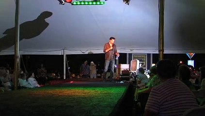 Cody Slaughter talks about first playing at the tent at Graceland Crossing Elvis Week 2011