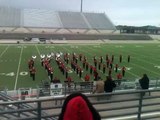 Mineral Wells Ram Band at Golden Triangle Marching Contest in Denton, Texas 10/6/12