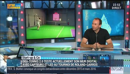 Start-up & Co: Digi-Tennis 2.0, un mur connecté pour s'entraîner - 02/06