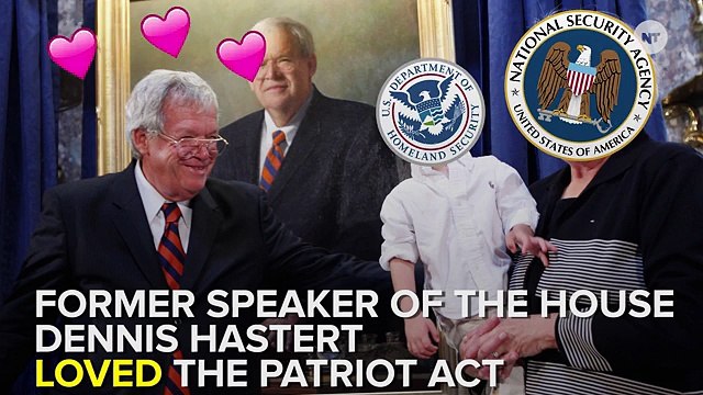 Rep. Who Fought For PATRIOT Act Gets Caught By PATRIOT Act