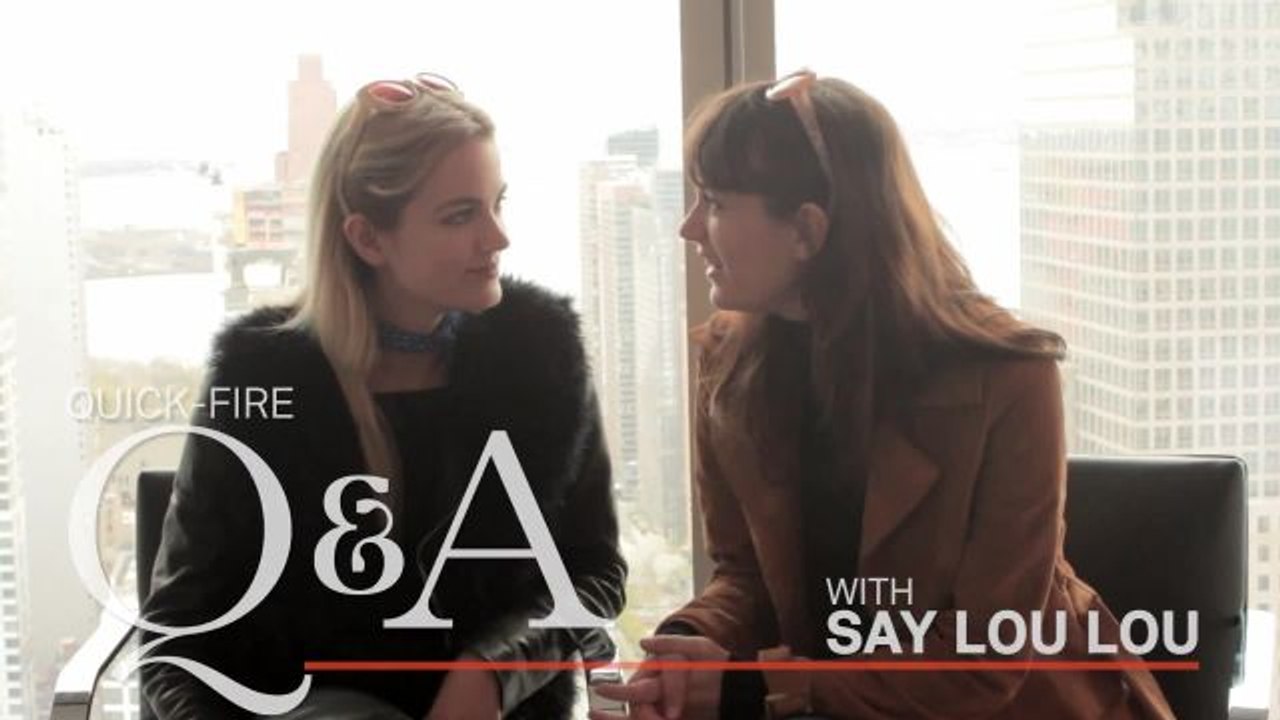 60 Seconds With. . . - 60 Seconds with: Say Lou Lou