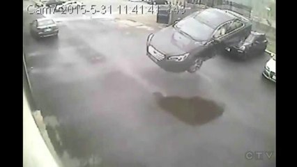 A man survives this brutal accident