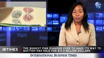 Biggest Pink Diamond to Appear at Auction Sells for $17M