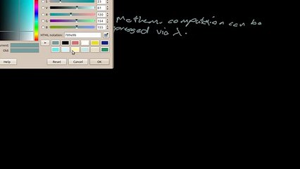 PLT: Lambda Calculus - Basics 1
