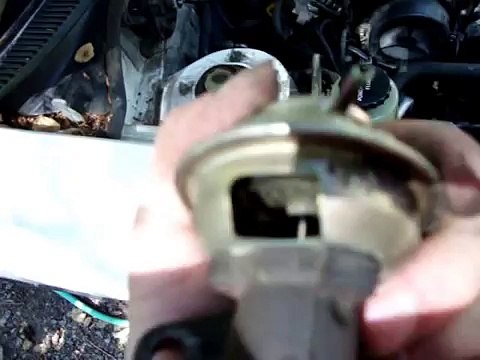How to change a EGR valve on a 1993 toyota tercel 1.5 litter