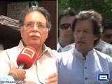 Pervez Rasheed puts 3 conditions over Imran Khan offer of re-election.