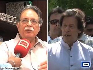 Pervez Rasheed puts 3 conditions over Imran Khan offer of re-election.