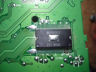 CD rom brushless DC motor