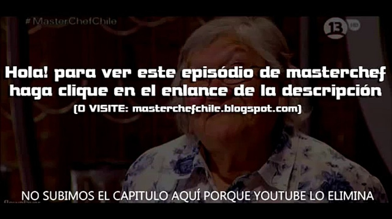 MasterChef Chile – Capitulo 2 – Canal 13 – 11/01/2014