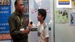 Abdul Samad A Little Visitor in LDFA Expo 2015 Talked with Naveed Farooqi of Jeevey Pakistan News.