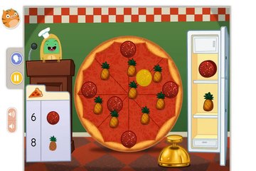 Counting Pizza Party activity and song course for children