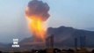 HUGE YEMEN EXPLOSION - Massive Explosion & Shockwave in Yemen during Saudi Arabia Air Strike