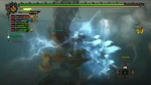 Monster Hunter Tri- Capture Lagiacrus High Rank Online (Switch axe)