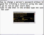 Hacking user's passwords