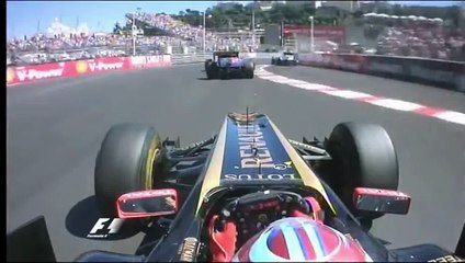 Crash Petrov Monaco F1 2011