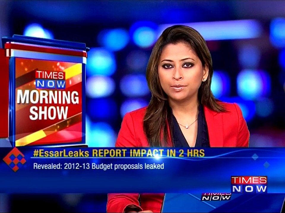 2012-13 budget proposals leaked?