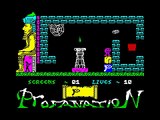 Abu Simbel Profanation ZX Spectrum © 1985 Dinamic