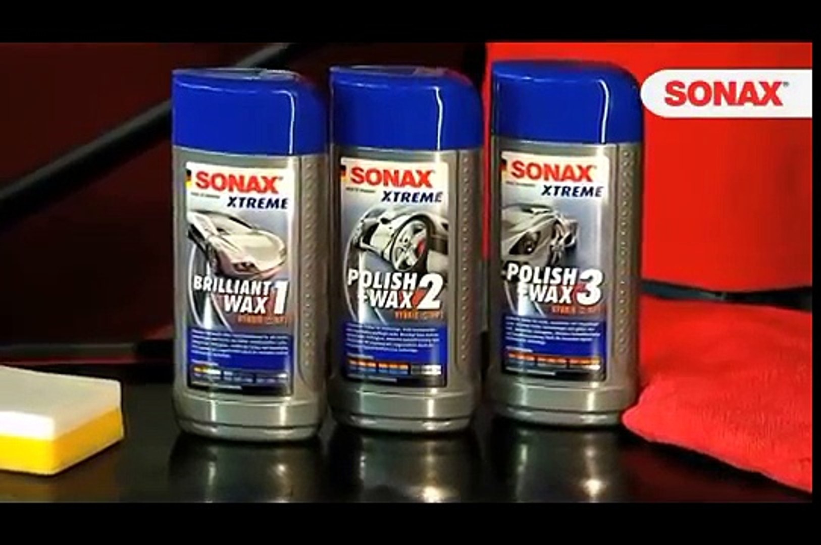 Sonax Xtreme 1, 2 & 3 Wax and Polish with Hybrid NPT - video Dailymotion