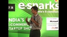 Bhavish Aggarwal, CEO & Co-Founder at Ola Cabs, pitching at eSparks-2011