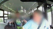 Video evidence show bus driver attacking students, second angle tells a different story