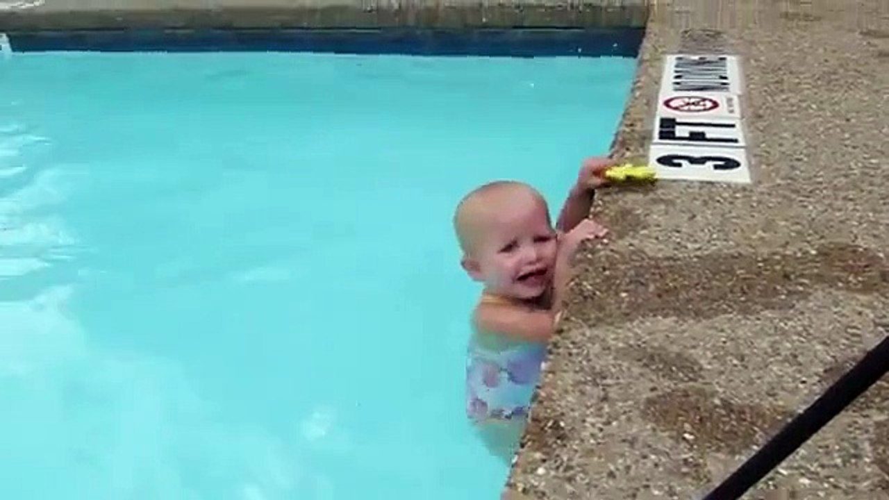 Two Year Old Baby Swimming In Water Amazing Video video Dailymotion