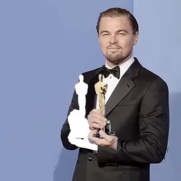 Give Leo an Oscar. Pause at the right time!