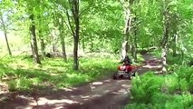 Full Size Polaris ATV Safety Measures wile Riding ATV