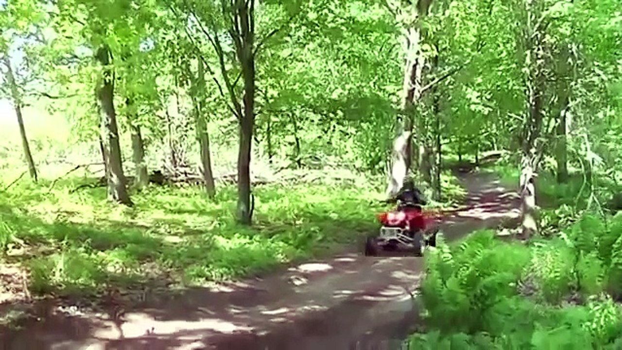 Full Size Polaris ATV Safety Measures wile Riding ATV