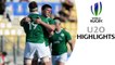 HIGHLIGHTS! Ireland 18-16 Argentina World Rugby U20s