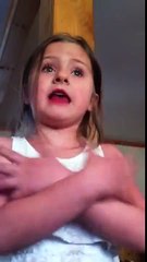 5-year-old Saige has HAD IT. Her brother annoyed her so