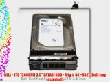 DELL - 1TB 7200RPM 3.5 SATA II HDD - Mfg # 341-9527 (Dell tray included!)